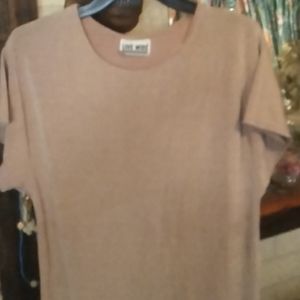M beige stretchy Top (tdb6)
